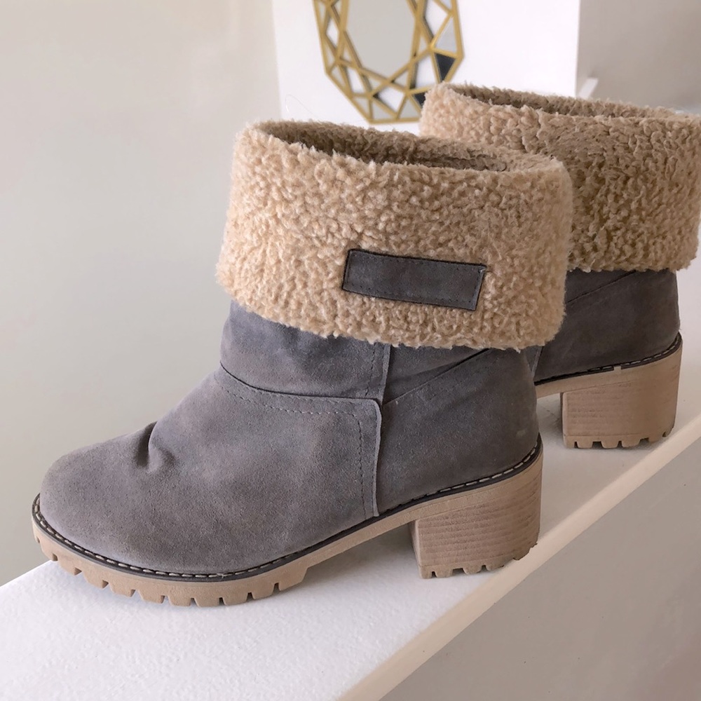 🥾Cozy Suede Boots